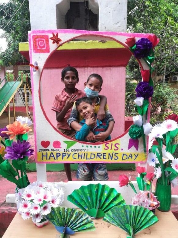 Children's Day celebrations at the Choudwar Centre