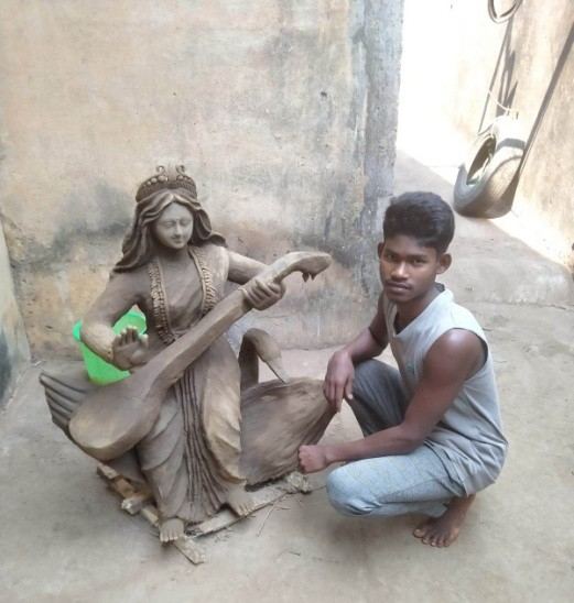 A cultural activity at the Choudwar Centre